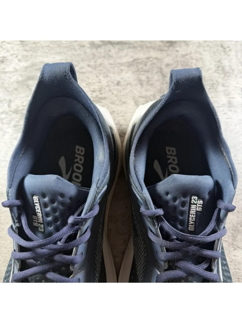 Brooks Glycerin GTS 23 Blue Athletic Women’s Running Size 9 D 1204921D453